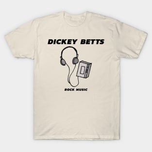 Dickey Betts / Cassette Tape Style T-Shirt